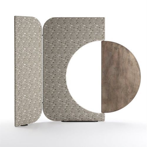 金属空间隔断 - ENSO - Gallotti&Radice - 布料 / 漆包金属 / 镀银