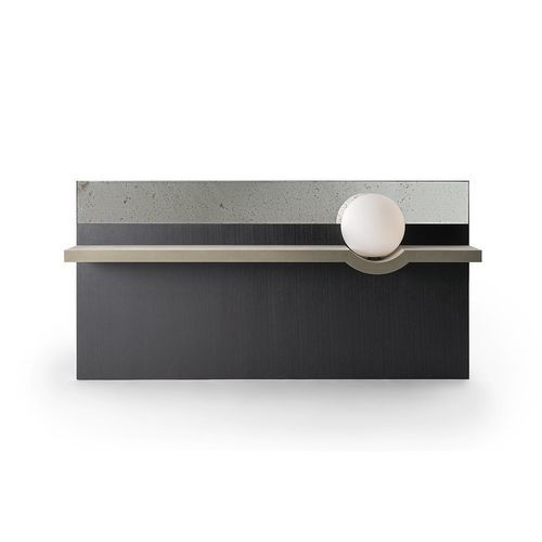 壁挂置物架 - STRESA - Gallotti&Radice - 现代风格 / 染色木材 / 水晶
