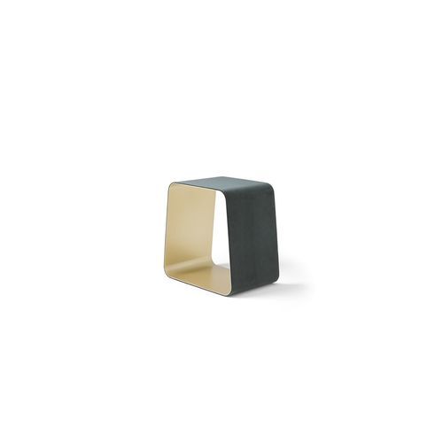 设计凳子 - WGS - Gallotti&Radice - 钢 / 布艺 / 黑色