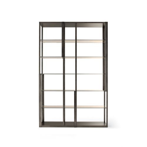 矮置物架 - TORTONA - Gallotti&Radice - 高 / 现代风格 / 漆包金属