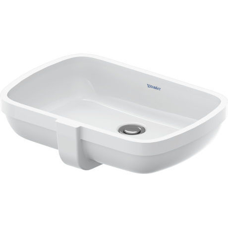 台下式台盆 - 039848 - DURAVIT - 陶瓷 / 高亮光 / 长方形