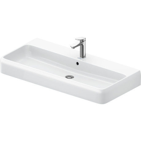 悬挂式台盆 - 238210 - DURAVIT - 陶瓷 / 高亮光 / 长方形