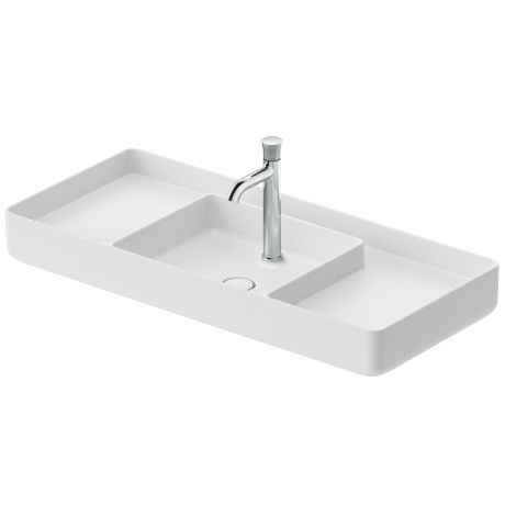 台上盆 - 238110 - DURAVIT - 陶瓷 / 高亮光 / 长方形