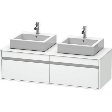 双台盆柜 - KT6697 B/L/R - DURAVIT - 壁挂式 / 木质 / 现代风格