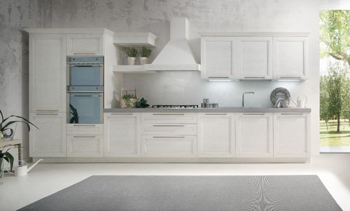 现代风格厨房 - GINEVRA 3.0 - Record Cucine - 栎木 / 带手柄 / 哑光
