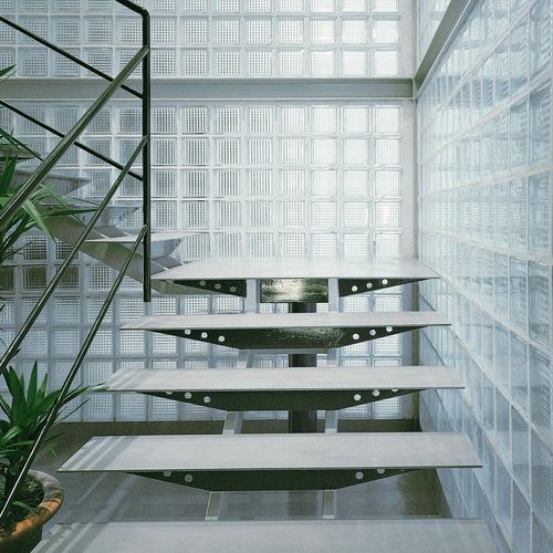 正方形玻璃方砖 - 884 ARCTIC - SEVES GLASSBLOCK - 光滑 / 壁挂 / 高强度