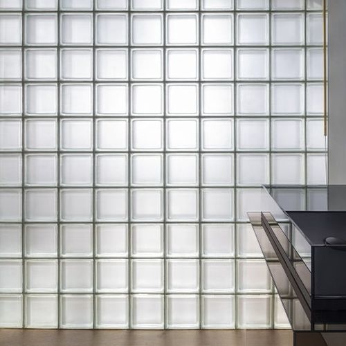 正方形玻璃方砖 - BG 1919/8 CIRCLES - SEVES GLASSBLOCK - 纹理 / 用于楼板 / 壁挂