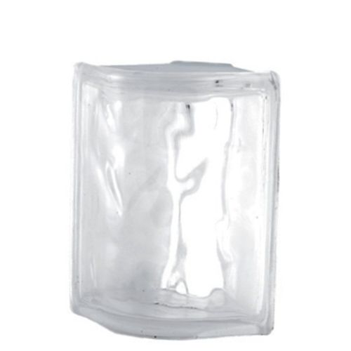 长方形玻璃方砖 - 484 NUBIO 90° CORNER - SEVES GLASSBLOCK - 曲线 / 光滑 / 壁挂