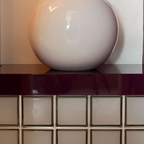 正方形玻璃方砖 - AGATA Q19  - SEVES GLASSBLOCK - 金属光泽 / 光滑 / 用于楼板