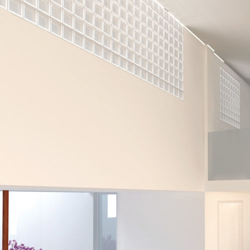 正方形玻璃方砖 - 883 NUBIO SAHARA 2 SIDES - SEVES GLASSBLOCK - 光滑 / 用于室内墙