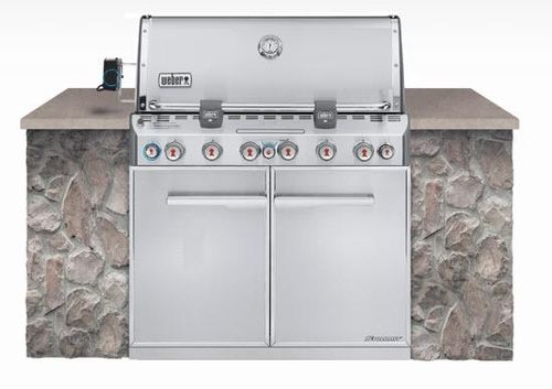 燃气烧烤架 - SUMMIT® S-660™ - Weber USA - 嵌入式 / 不锈钢