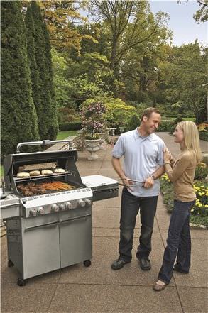 燃气烧烤架 - SUMMIT® S-470 - Weber USA - 专业 / 带滑轮 / 不锈钢