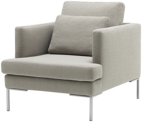 现代风格扶手椅 - ISTRA - BoConcept - 皮质 / 布料