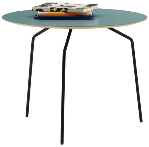 现代风格边桌 - FULDA - BoConcept - 层压材料 / 圆形 / 家用