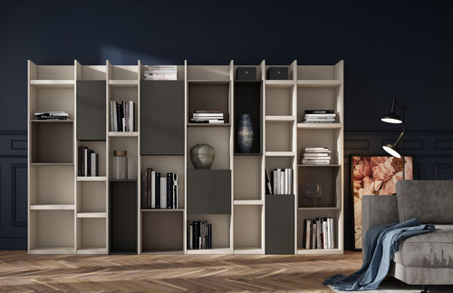 可调节书架 - SINTESIS - MUEBLES MESEGUE, S.A. - 高 / 现代风格 / 用于远程工作