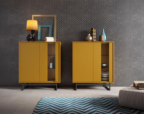 餐具柜 - BOOK - MUEBLES MESEGUE, S.A. - 现代风格 / 漆木 / 金属