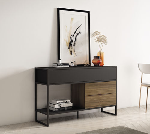 现代风格抽屉柜 - Cubo 212 - MUEBLES MESEGUE, S.A. - 木质 / 金属 / 未指定