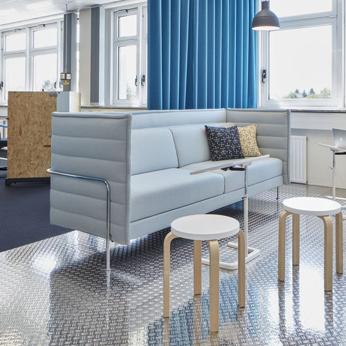 现代风格沙发 - ALCOVE - vitra USA - 布料 / 带扶手 / S形双人椅