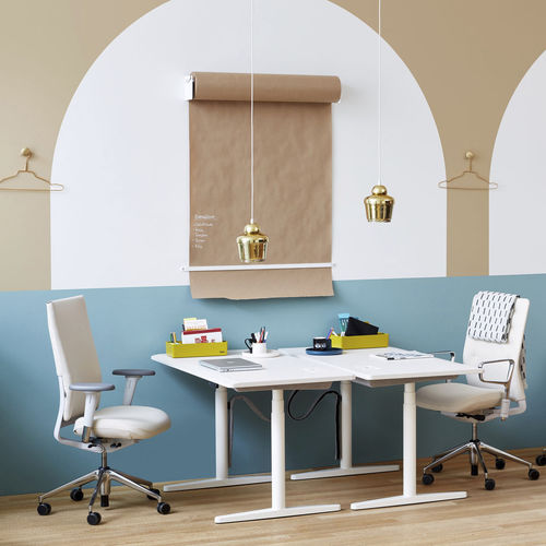 现代风格办公椅 - ID SOFT L - vitra USA - 室内 / 布料 / 聚氨酯