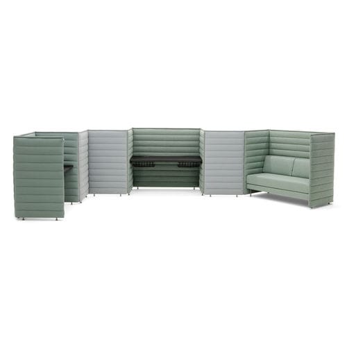 活动隔断 - ALCOVE PLUS PARAVENT - vitra USA - 布料 / 专业 / 用于办公室
