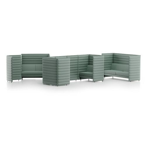 现代风格沙发 - ALCOVE PLUS - vitra USA - 聚酯 / 聚氨酯发泡 / 私密