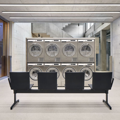 钢联排座椅 - .04 SEATING  - vitra USA - 铝 / 聚氨酯 / 三人座