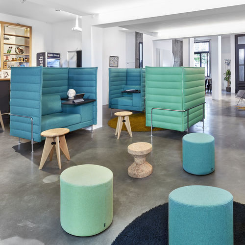 高软包长凳 - ALCOVE - vitra USA - 现代风格 / 布料 / 商用