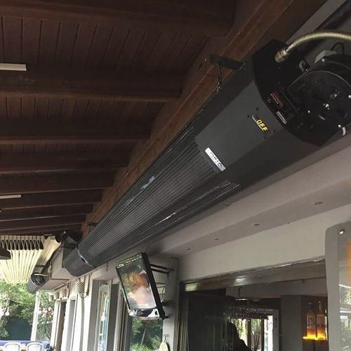 天花板户外红外取暖器 - MRT CL - Mira Heating Co. Ltd. - 壁挂 / 燃气 / 辐射管