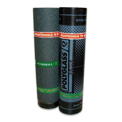 防护防水膜 - ELASTOSHIELD TS 4 - Polyglass Spa - 用于屋顶 / 用于桥梁工程 / 用于水池