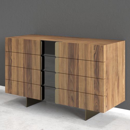 现代风格抽屉柜 - 20504 Commode Berlioz - OVATION Paris - 木质 / 金属 / 定制