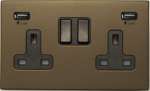 电源插座 - HARTLAND CFX® - Hamilton Litestat - USB / 双 / 壁挂