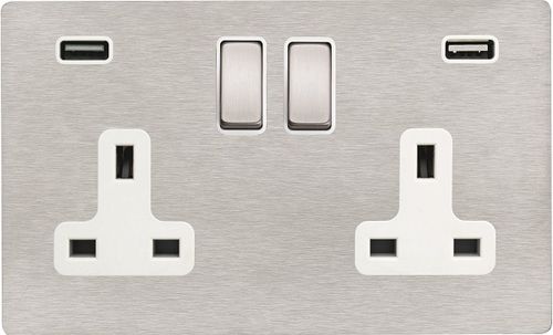 电源插座 - SHEER CFX® - Hamilton Litestat - USB / 双 / 壁挂