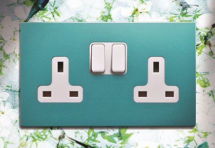 电源插座 - SHEER CFX® - Hamilton Litestat - 双 / 壁挂 / 嵌入式