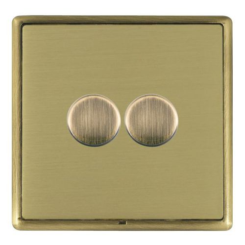 旋转按钮调光器 - LINEA-RONDO CFX® - Hamilton Litestat - 暗装 / 双 / 四联
