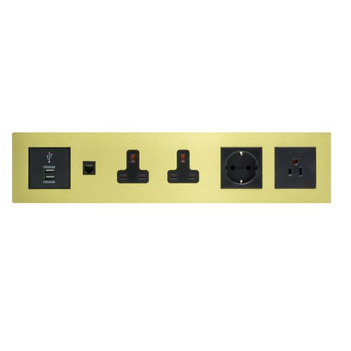 电源插座 - SHEER CFX® - Hamilton Litestat - USB / 电话 / 多头