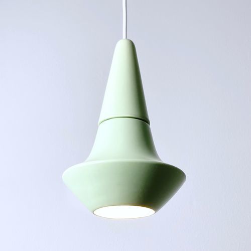 吊灯 - SMALL LIGHT 1.0_matte mint - neo - 陶瓷 / 极简主义风格 / 有线