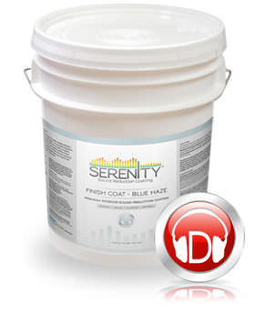 隔音油漆 - SERENITY DESIGNER COLOR / BLUE HAZE - 360 COATINGS - 室内 / 墙面