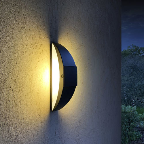 现代风格壁灯 - TRAIT DE LUNE - aralia - LYX luminaires - 户外 / 钢 / 喷漆钢