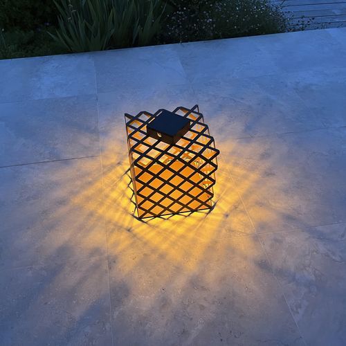 地面灯 - L'X - aralia - LYX luminaires - 钢 / 网布 / 原创设计