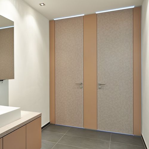 HPL卫生间隔间 - SVFG40 ALTUS - Schaefer-Trennwandsysteme - 用于坐便器 / 用于室内