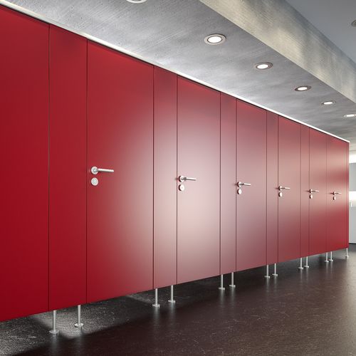 三聚氰胺卫生间隔间 - SVF30 - Schaefer-Trennwandsysteme - 用于坐便器 / 用于室内