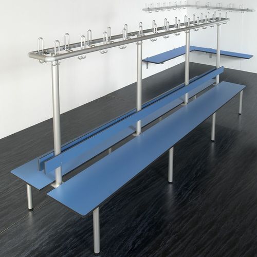 现代风格长椅 - S20 - Schaefer-Trennwandsysteme - 栎木 / 学校用