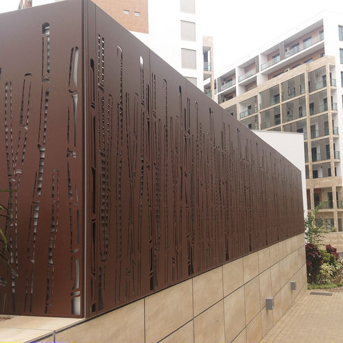 板式围栏 - LUANDA - BPLAN - 花园 / 专业用途 / 金属