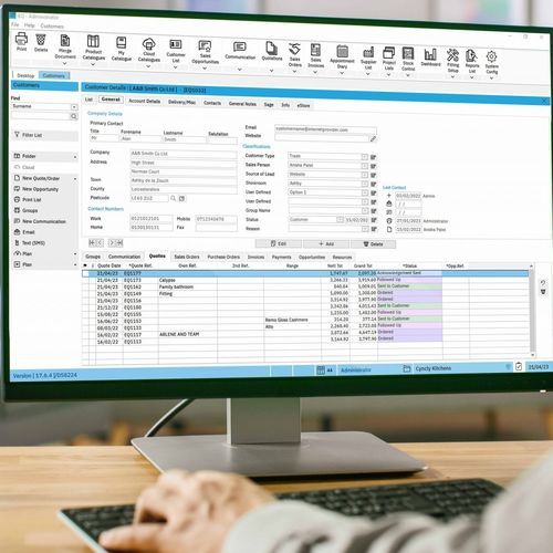 管理软件 - EQ Flex - Compusoft, a Cyncly Company - 设计 / 成本估算 / 用于整体厨房