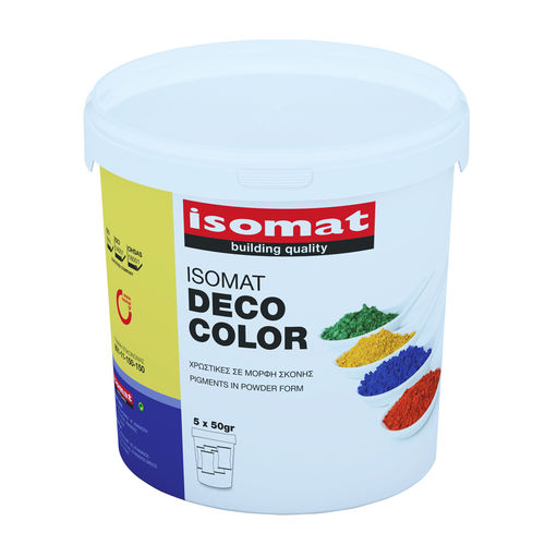 着色催化剂 - ISOMAT DECO COLOR - ISOMAT S.A. - 用于地面 / 用于外墙 / 墙面