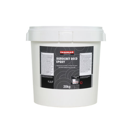 装饰涂料 - DUROCRET-DECO EPOXY - ISOMAT S.A. - 室内 / 户外 / 墙面