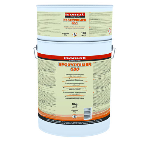 石工底漆 - EPOXYPRIMER 500 - ISOMAT S.A. - 木材 / 用于混凝土 / 石膏