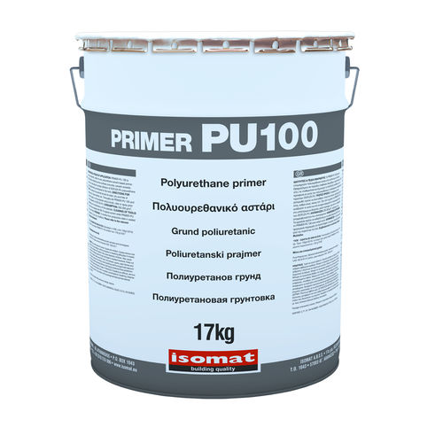 石工底漆 - PRIMER-PU 100 - ISOMAT S.A. - 木材 / 用于混凝土 / 石膏