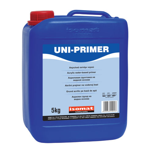 石工底漆 - UNI-PRIMER - ISOMAT S.A. - 用于混凝土 / 石膏 / 用于水泥
