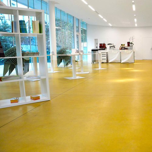 混凝土地面材料 - DECO NUVOLATO ISOPLAM® - ISOPLAM SRL - 用于室外 / 室内 / 商业
